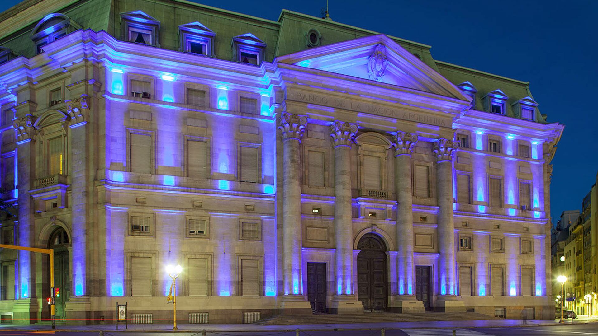 Sede central del Banco Nación.