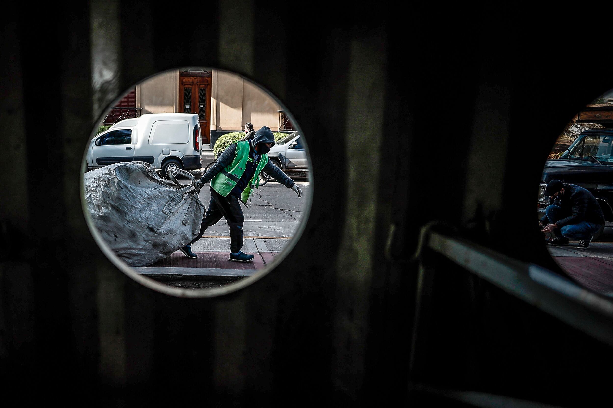 Los recicladores urbanos reclaman la sanción de la ley. 
