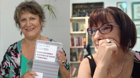 Susana Gamba y Tania Diz decidieron actualizar el Diccionario cuando supieron que el de 2007 todavía circulaba en librerías. 