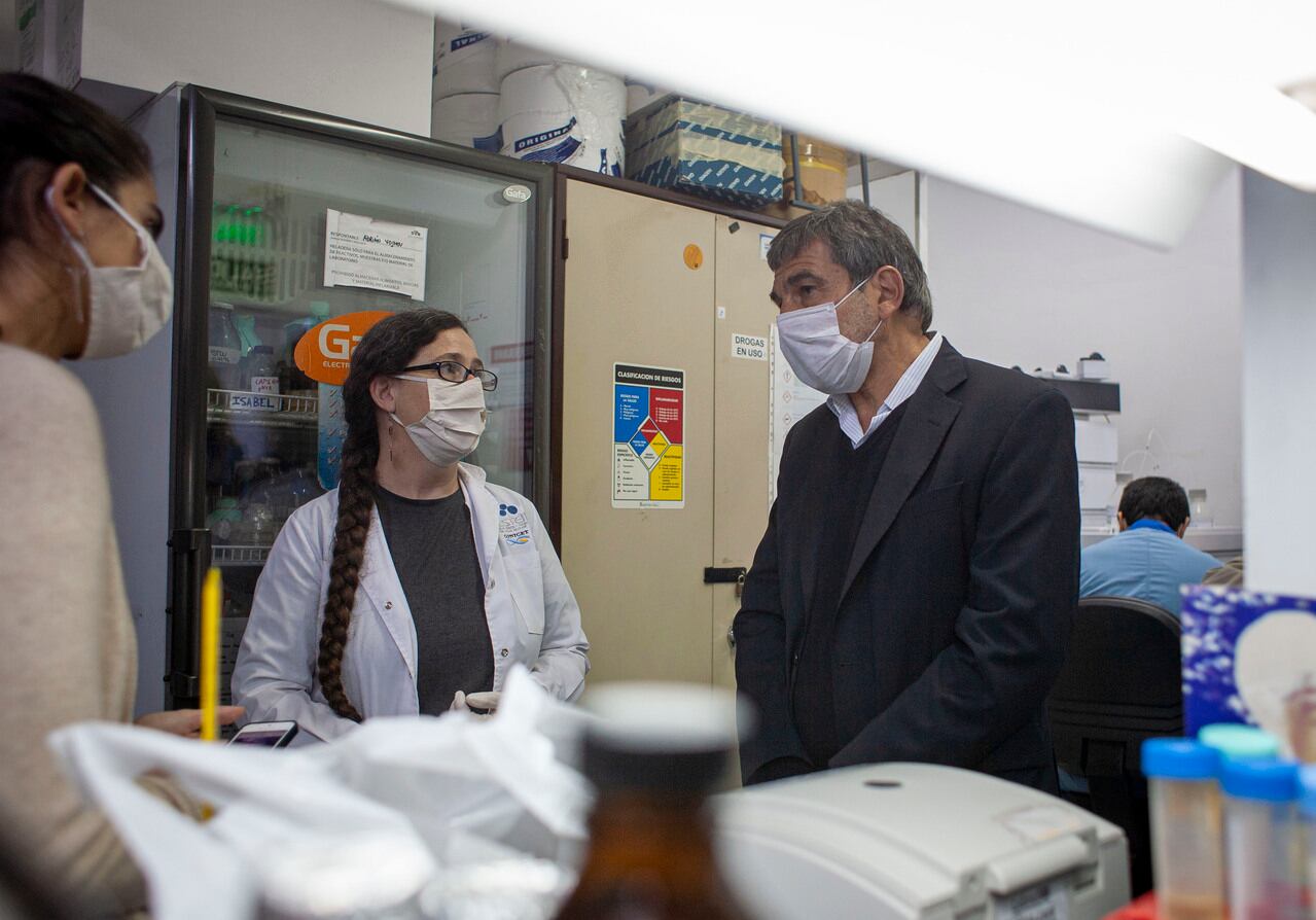 Roberto Salvarezza, ministro de Ciencia, Tecnología e Innovación. 