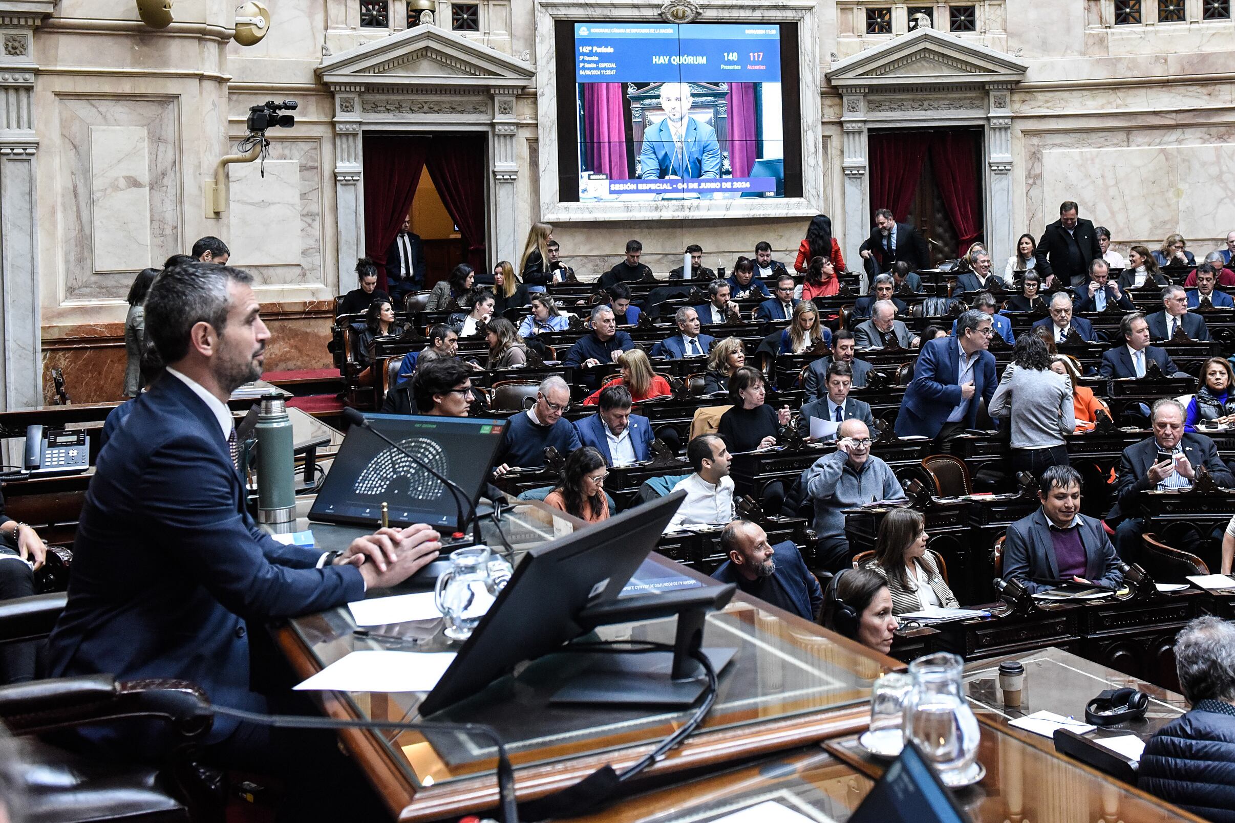 El diputado riojano acumula reproches de distintos bloques.