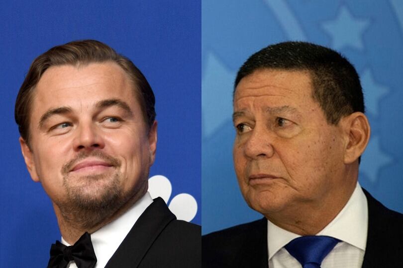 Leonardo DiCaprio se preocupa por la Amazonia y el vicepresidente de Brasil lo azuza.