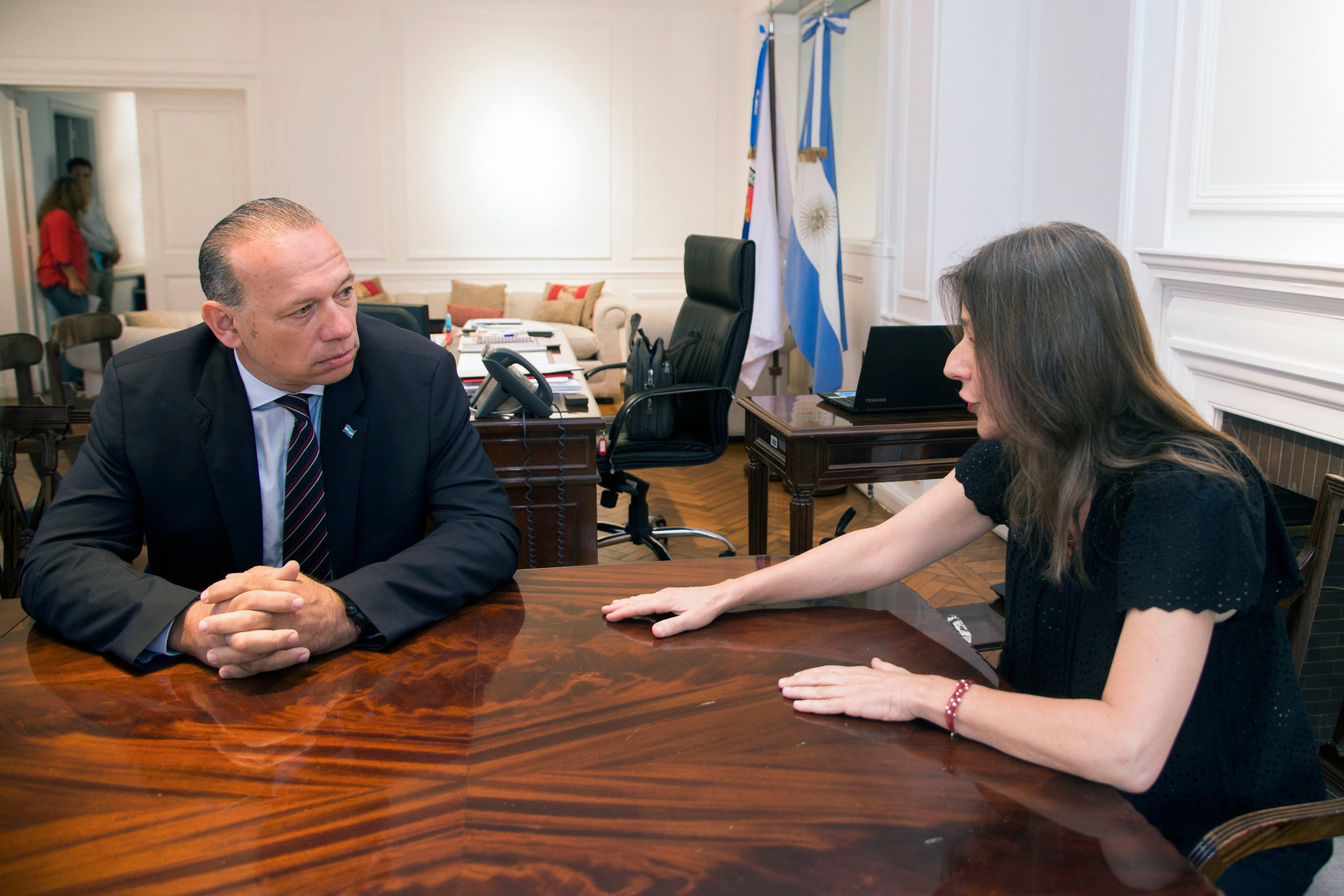 El ministro de Seguridad bonaerense, Sergio berni, había pedido más efectivos a Nación por televisión. 