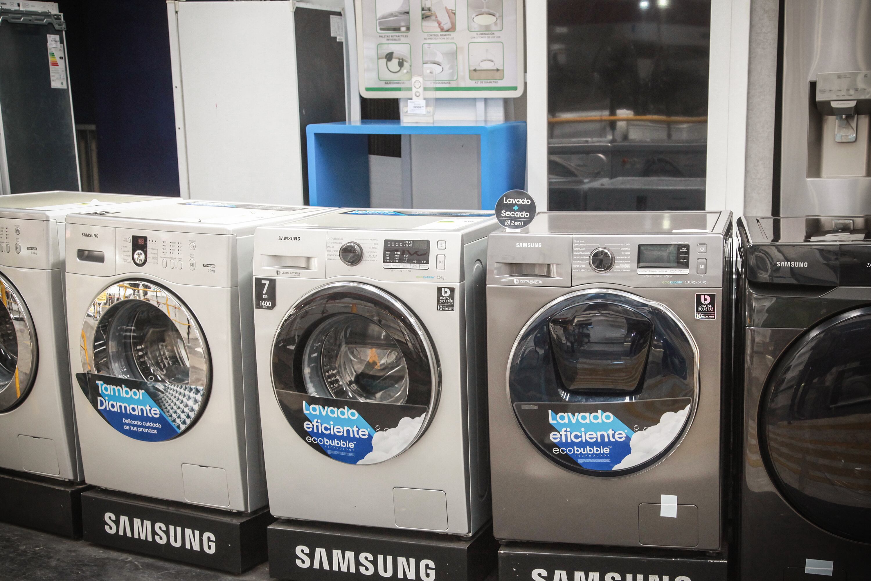 Los lavarropas de origen nacional están incluidos en el nuevo plan de cuotas.