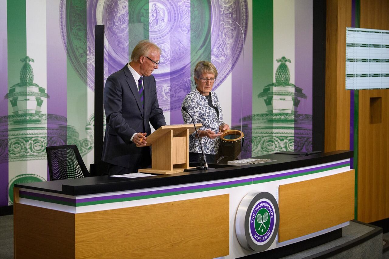 El sorteo de los cuadros principales en All England.