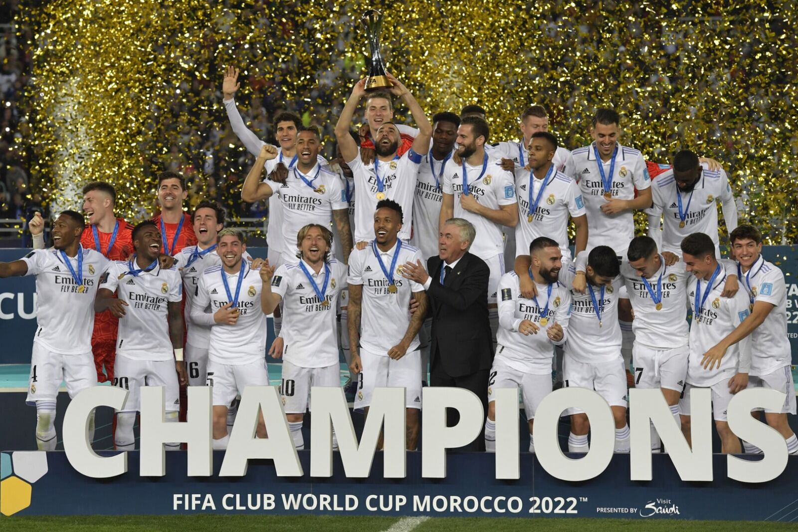 Real Madrid, último campeón del Mundial de Clubes.