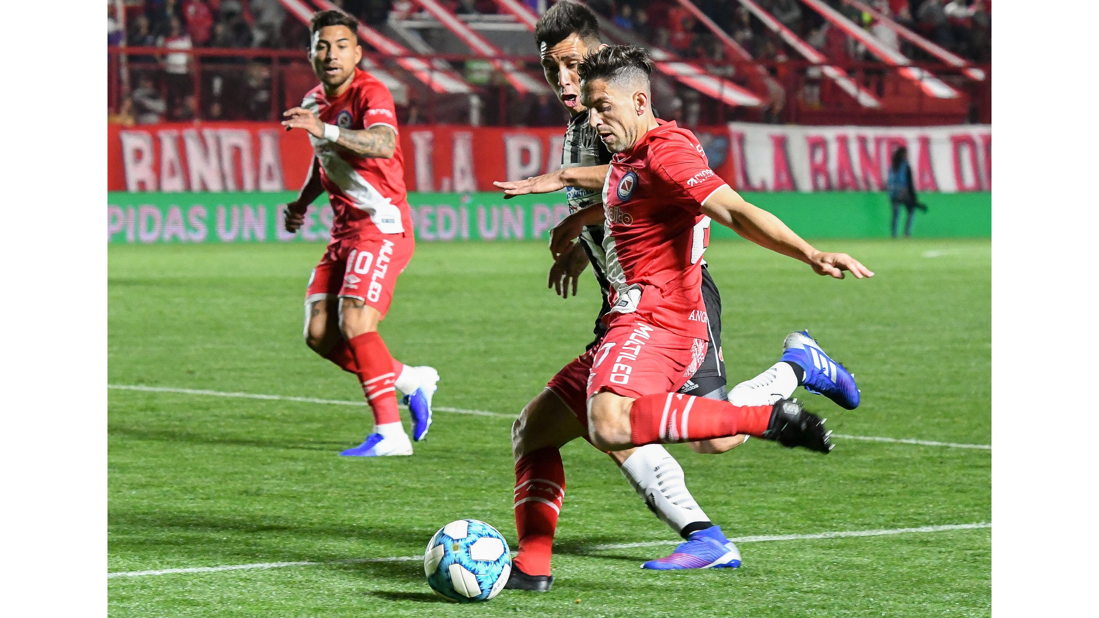 Gabriel Hauche, gran figura de Argentinos Juniors.