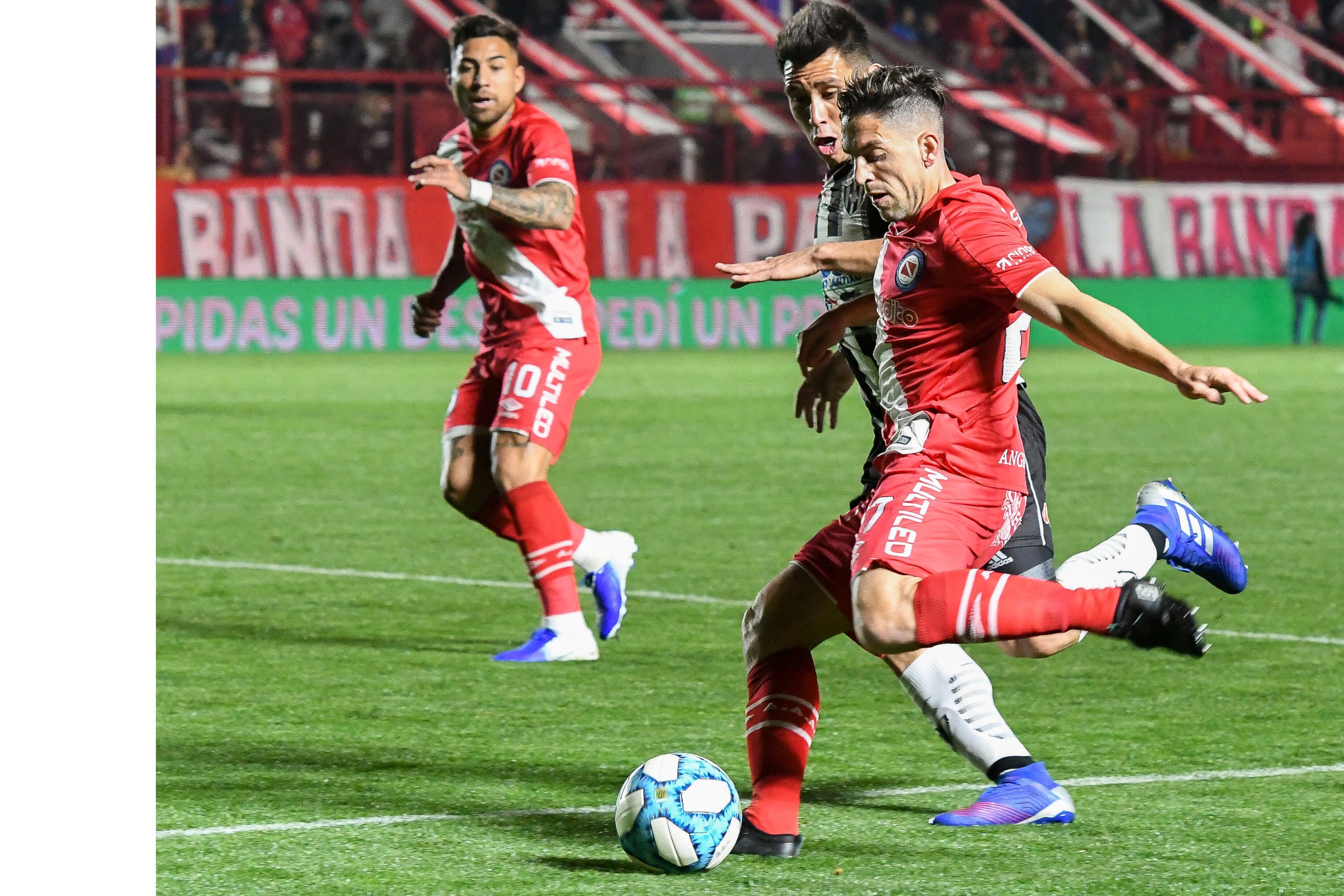 Gabriel Hauche, gran figura de Argentinos Juniors.
