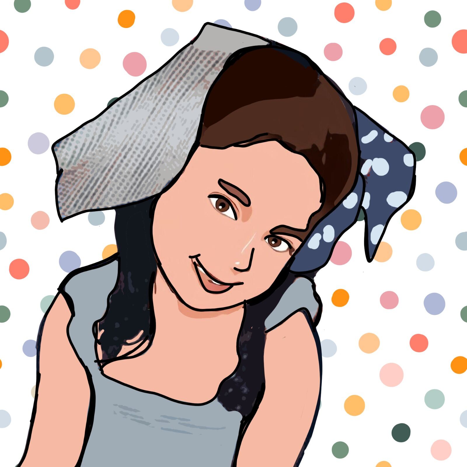 Zoe, ilustración de Manuela Calvo. 