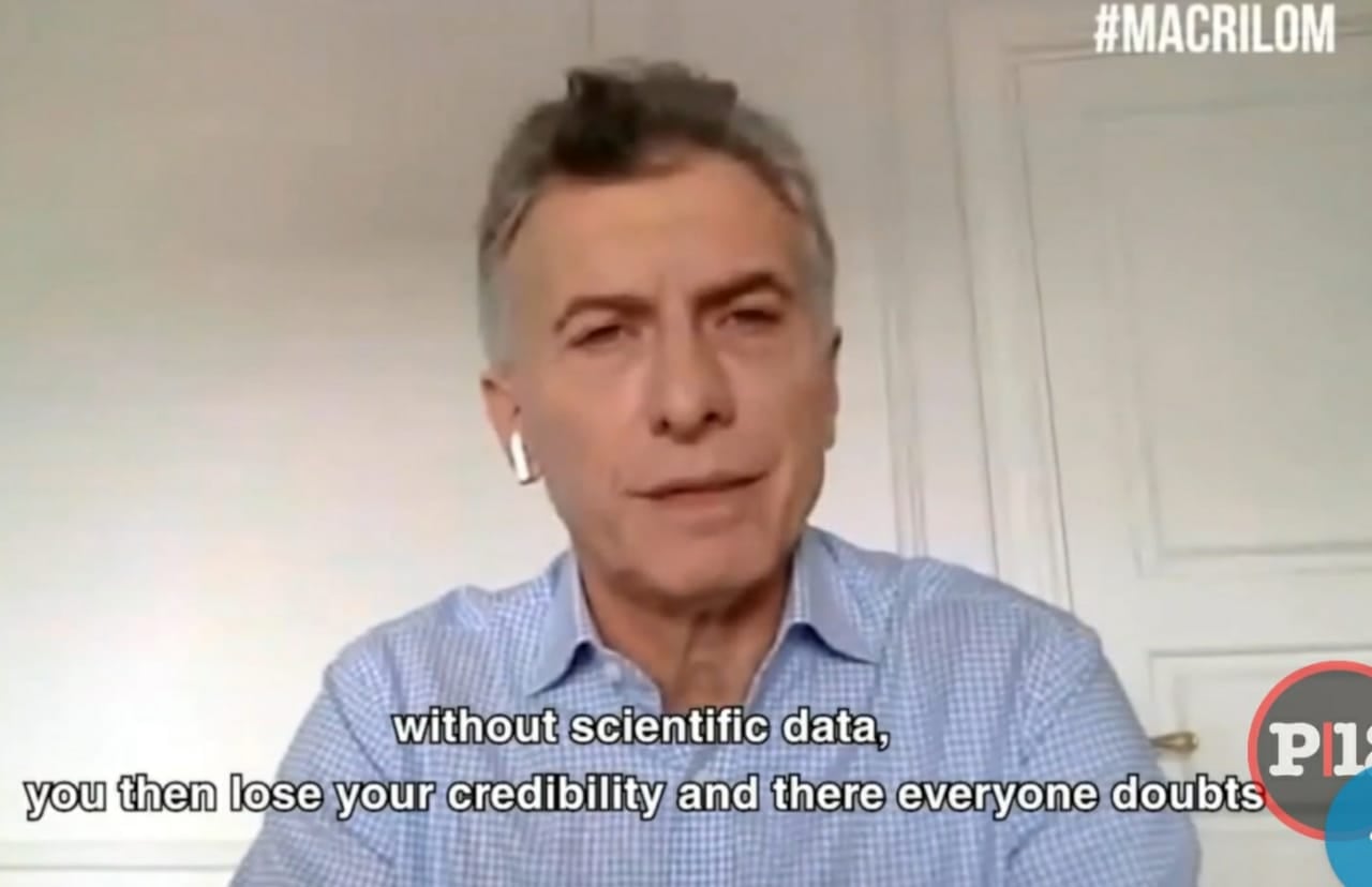 El genial aporte de Mauricio Macri al estudio del coronavirus.