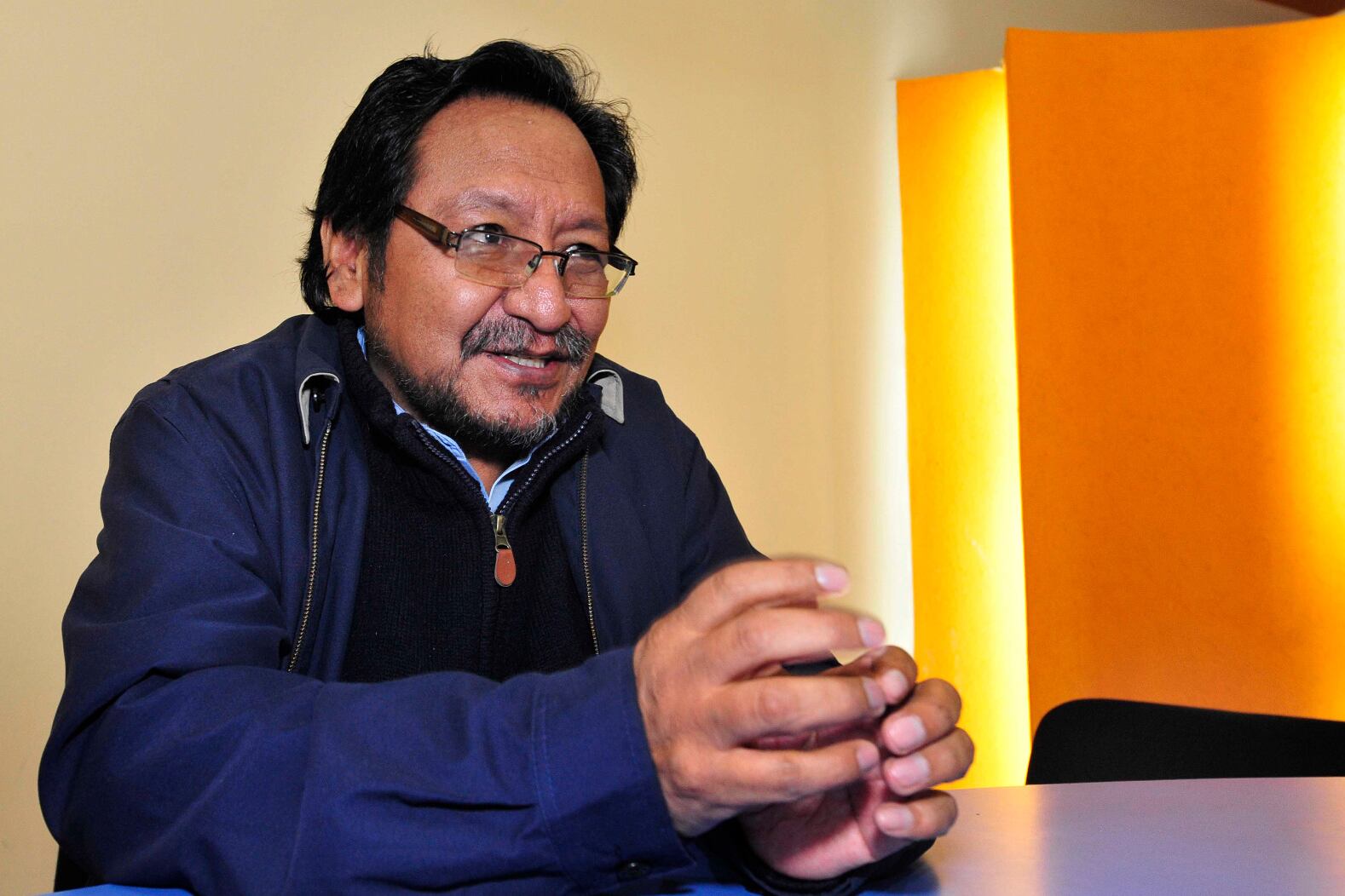 El educador boliviano Noel Aguirre.