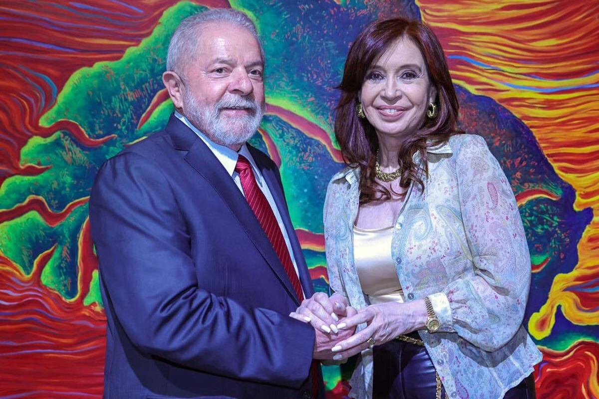 El mandatario de Brasil, Lula da Silva, espera poder vivistar a la expresidenta Cristina Kirchner.