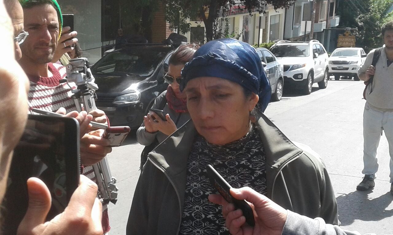 Isabel Huala, madre de Facundo Jones, tras conocerse el fallo.