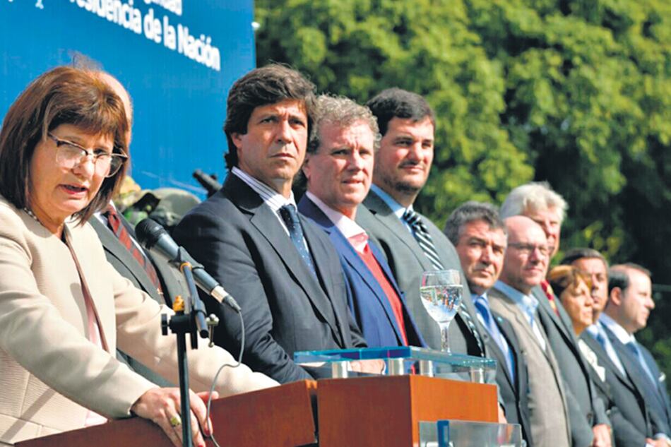 Pablo Noceti, junto a Patricia Bullrich: de la teoría negacionista a la práctica de la desaparición forzada.
