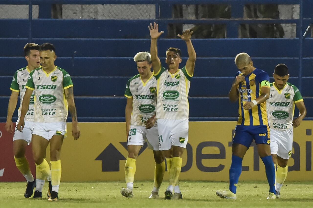 Braian Romero festeja el gol del 2-1.