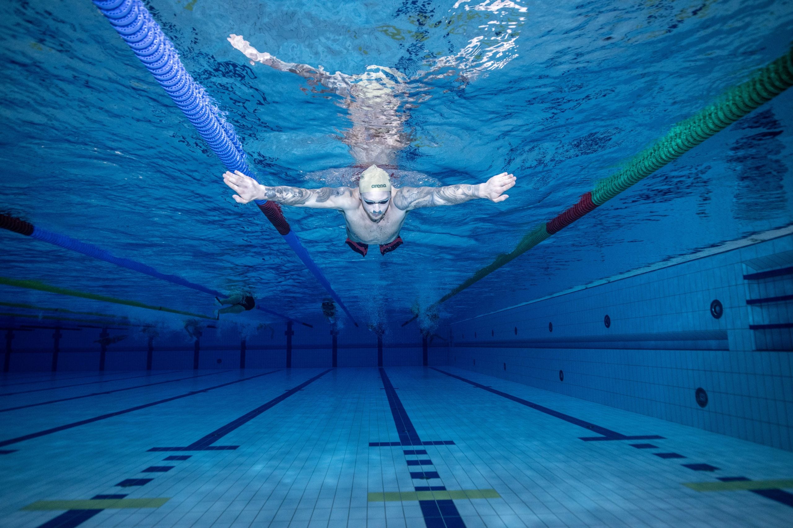 La Superliga de natación se realiza en Budapest.
