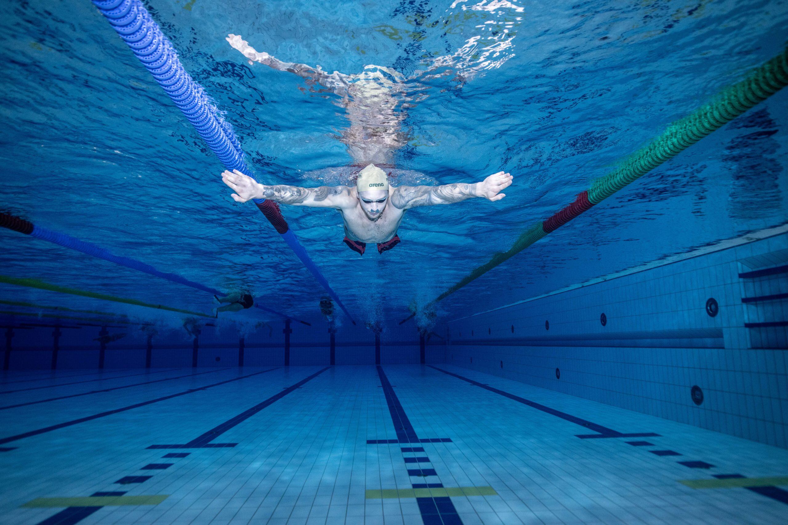 La Superliga de natación se realiza en Budapest.