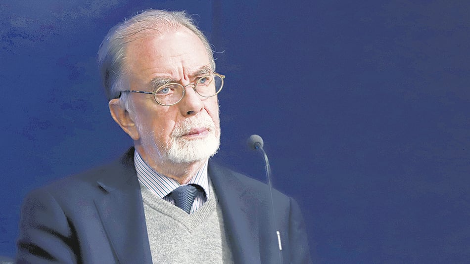 Javier González Fraga, titular del Banco Nación. El FMI le inmovilizó los depósitos oficiales.