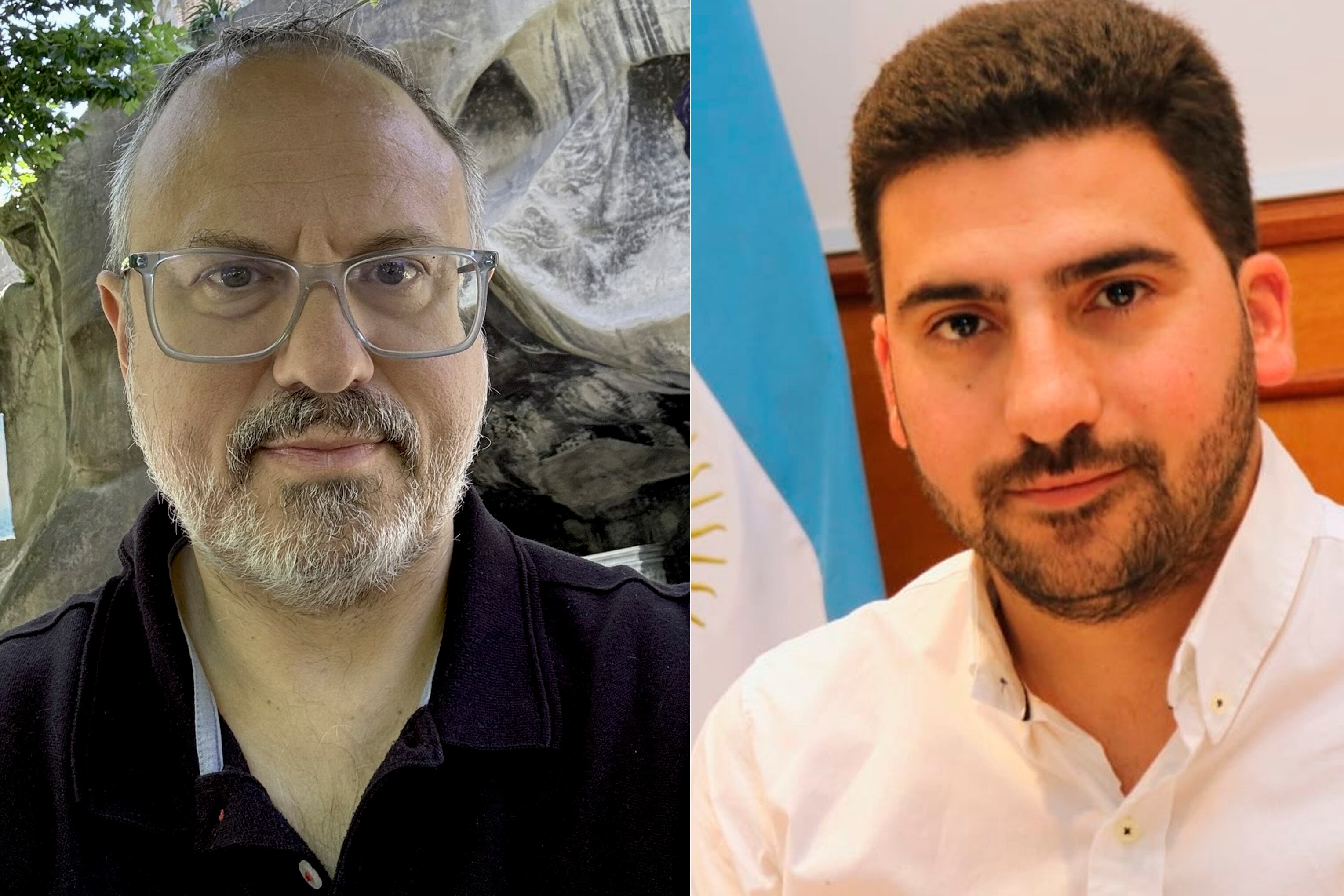 Diego Valenzuela y Ramiro Egüen, los intendentes que ficharon para La Libertad Avanza. 