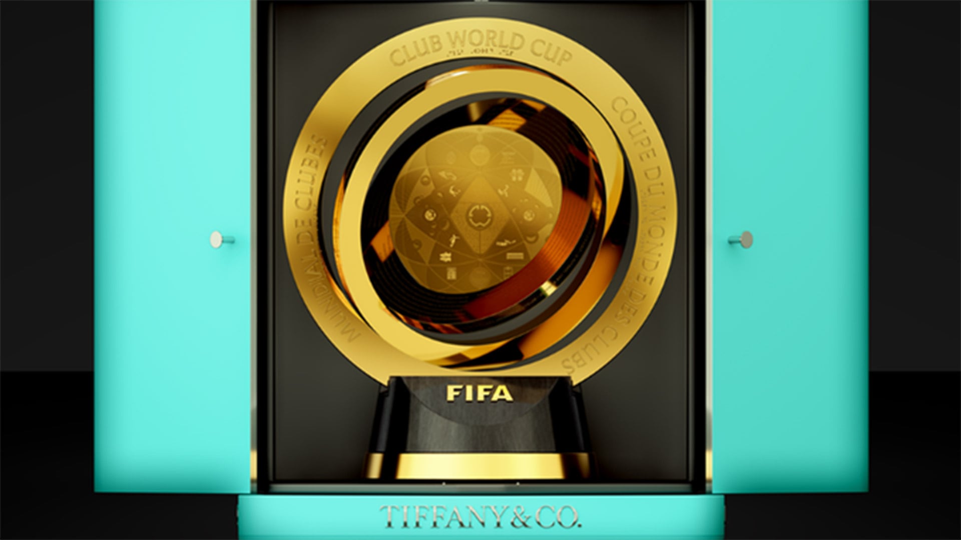 El trofeo del Mundial de Clubes 2025.