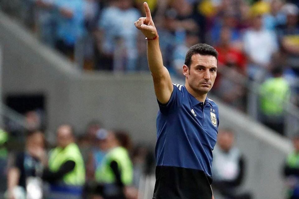 Lionel Scaloni, el conductor de la Selección.