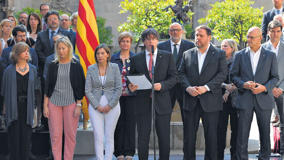 “Siempre presentamos propuestas y todas fueron rechazadas o recortadas”, dijo Puigdemont.