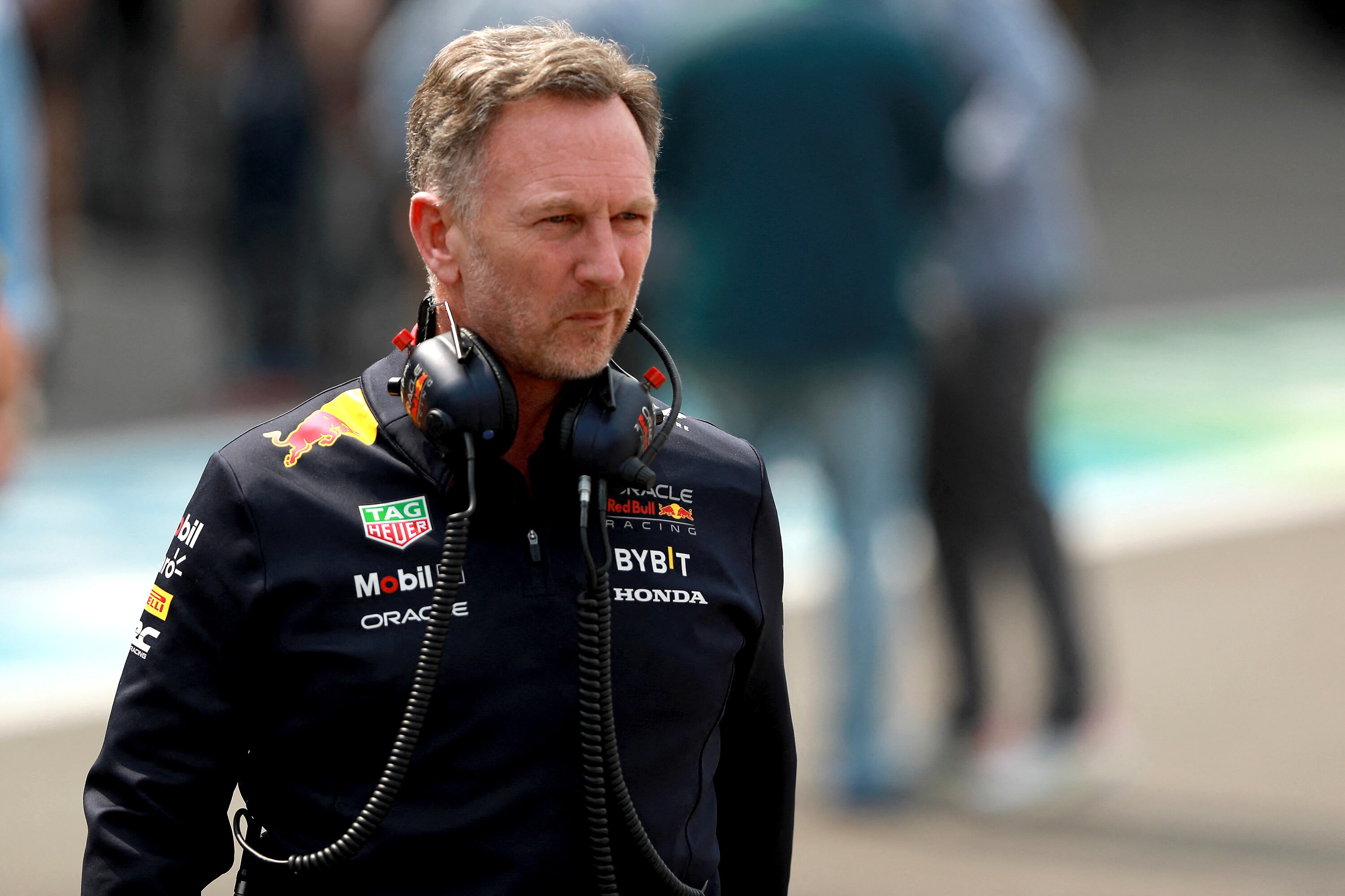 Christian Horner, jefe de equipo de Red Bull, se refirió al interés por Colapinto