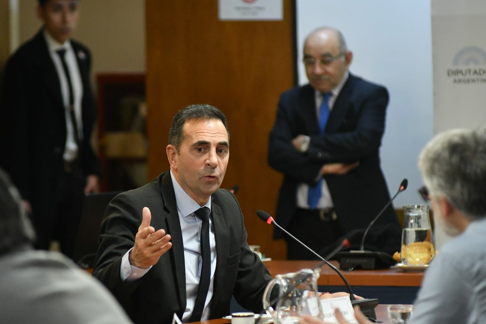 Cordero durante su exposición en el debate de comisiones del Congreso