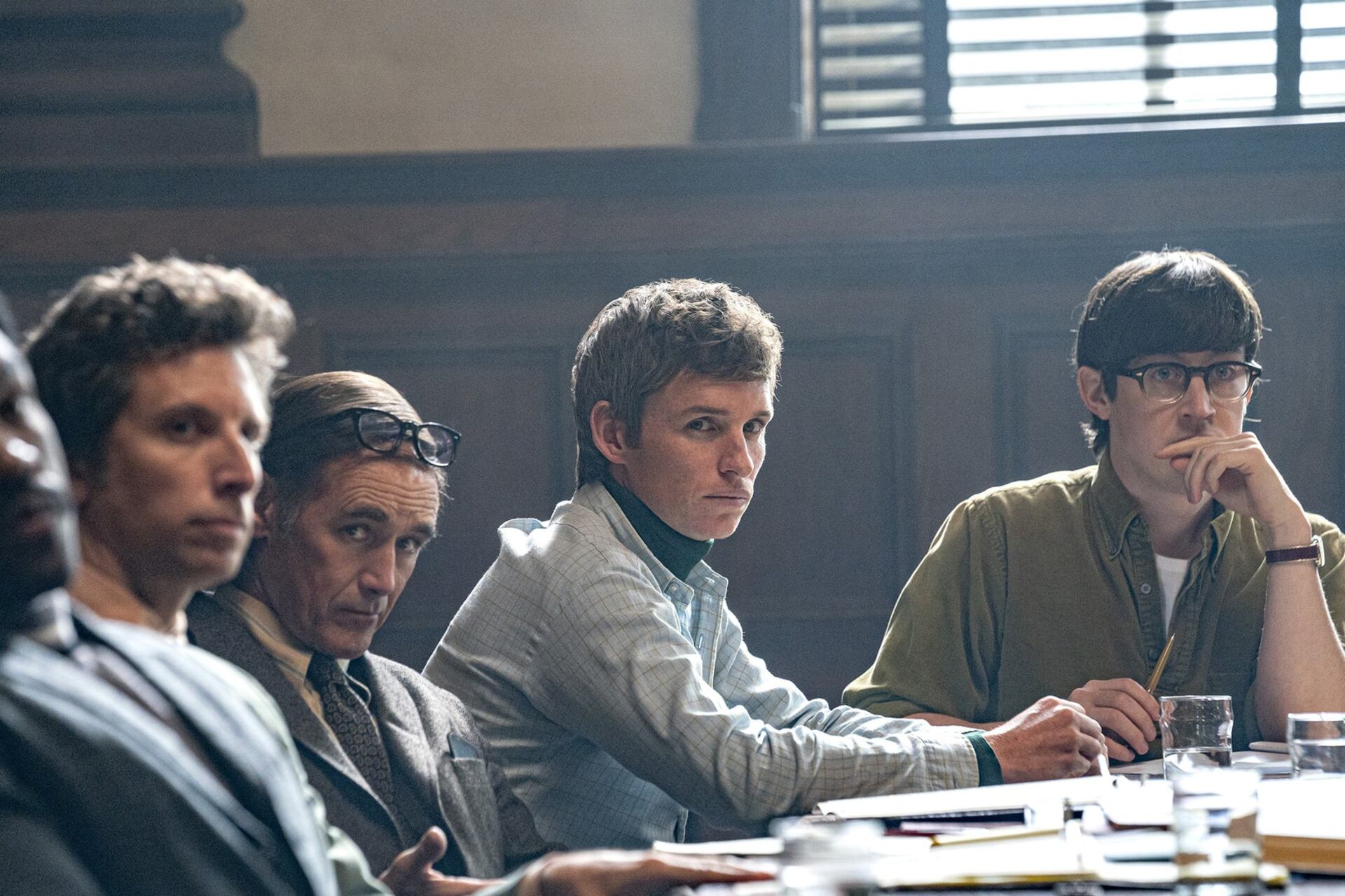 "El juicio de los 7 de Chicago", producida por Netflix y dirigida por Aaron Sorkin, es una de las favoritas.