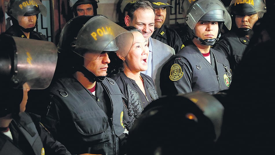 Keiko Fujimori fue liberada, pero no declarada inocente.