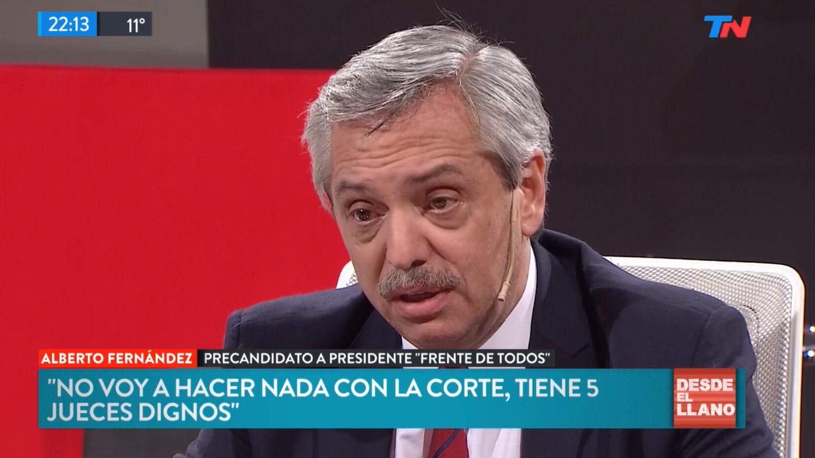 Alberto Fernández protagonizó varios contrapuntos con Joaquín Morales Solá durante una entrevista en TN: