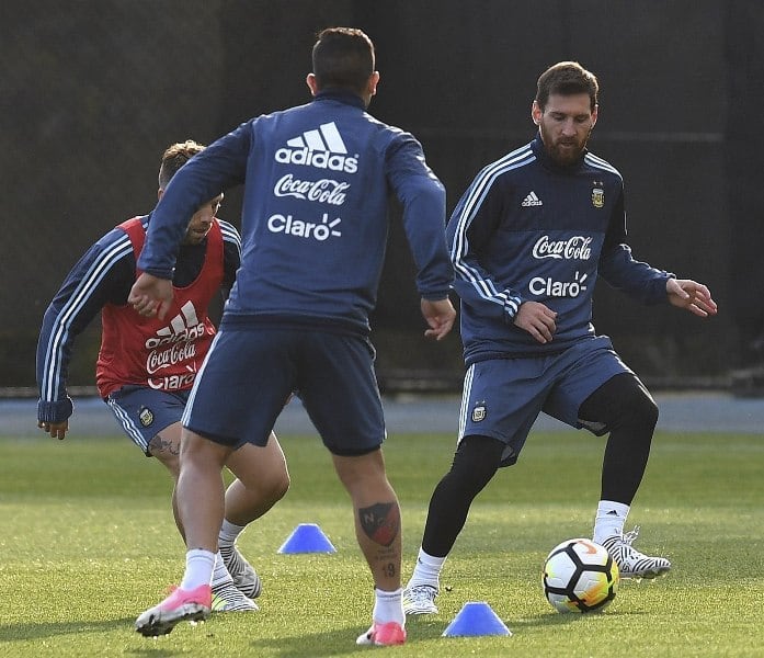 Lionel Messi, el as de Sampaoli en su propuesta ofensiva.