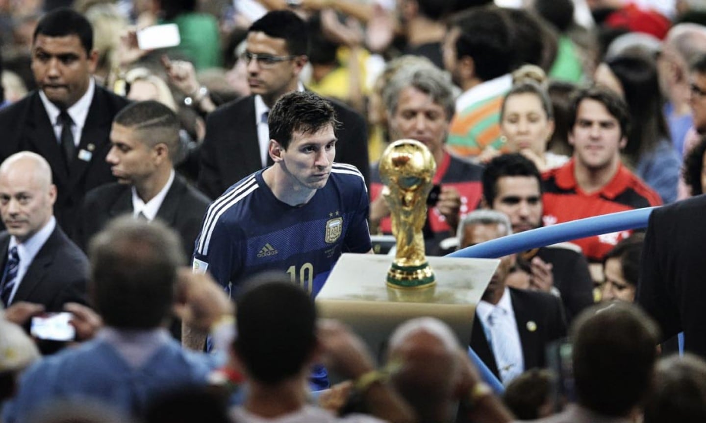 En Brasil 2014, Messi estuvo a punto de lograr la Copa del Mundo.