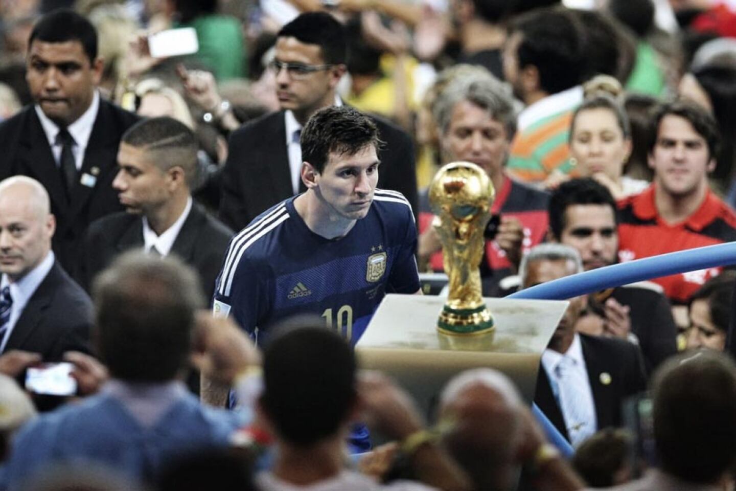 En Brasil 2014, Messi estuvo a punto de lograr la Copa del Mundo.