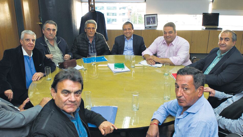 La reunión en el piso 13 del ministerio duró más de dos horas.