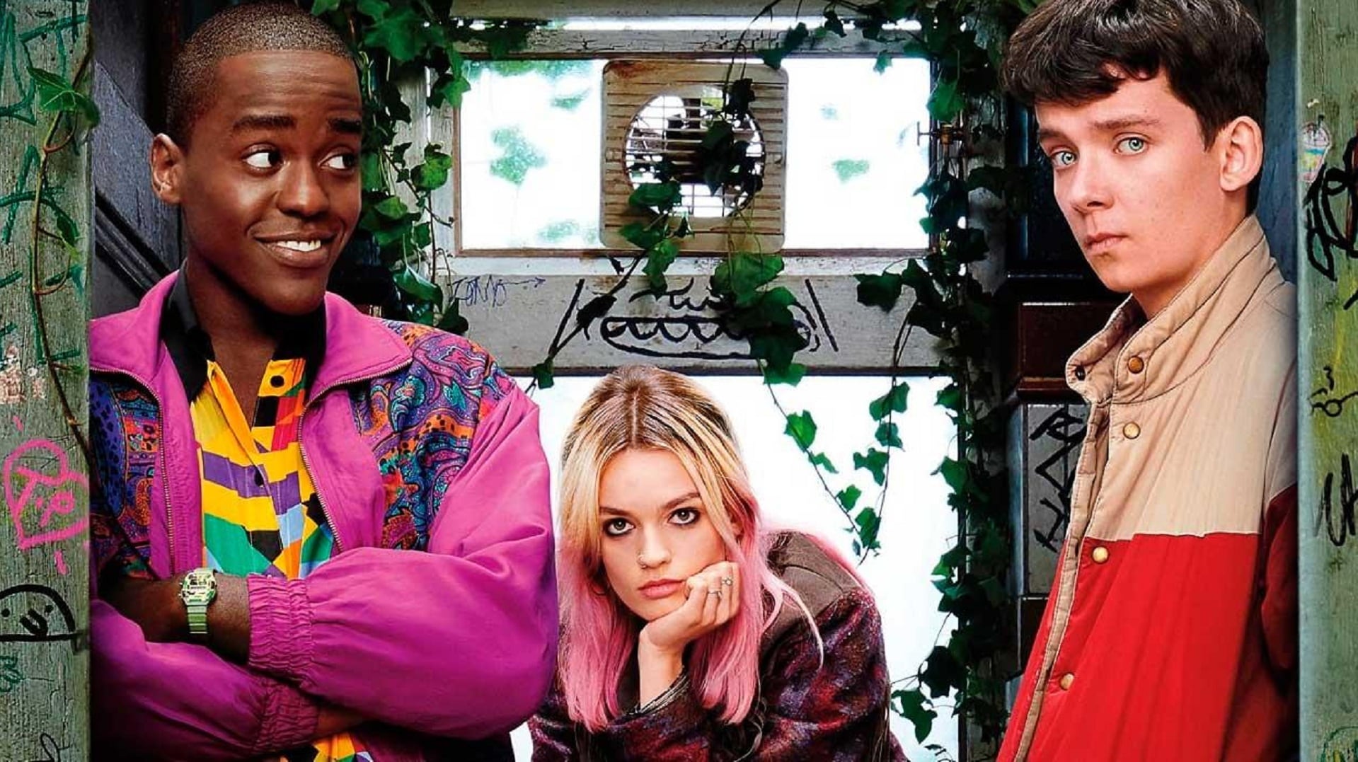 Sin buscar educar ni denunciar, la serie pone el discurso de época en un antihéroe a la altura, Otis Milburn.