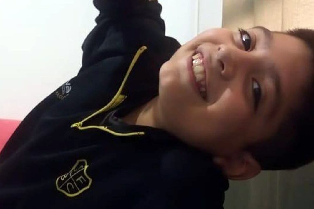 Bastián Escalante tenía 10 años.