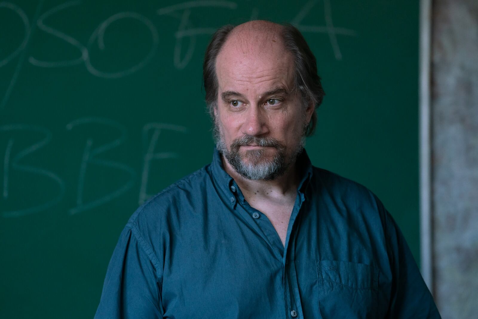 El profesor de filosofía que interpreta Subiotto, enfrentado a los dilemas del país y del ser.