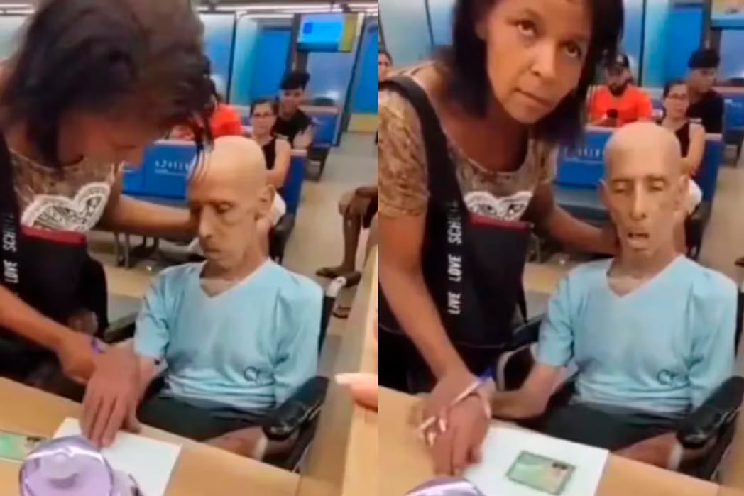 Imágenes del video que se volvió viral en redes sociales.