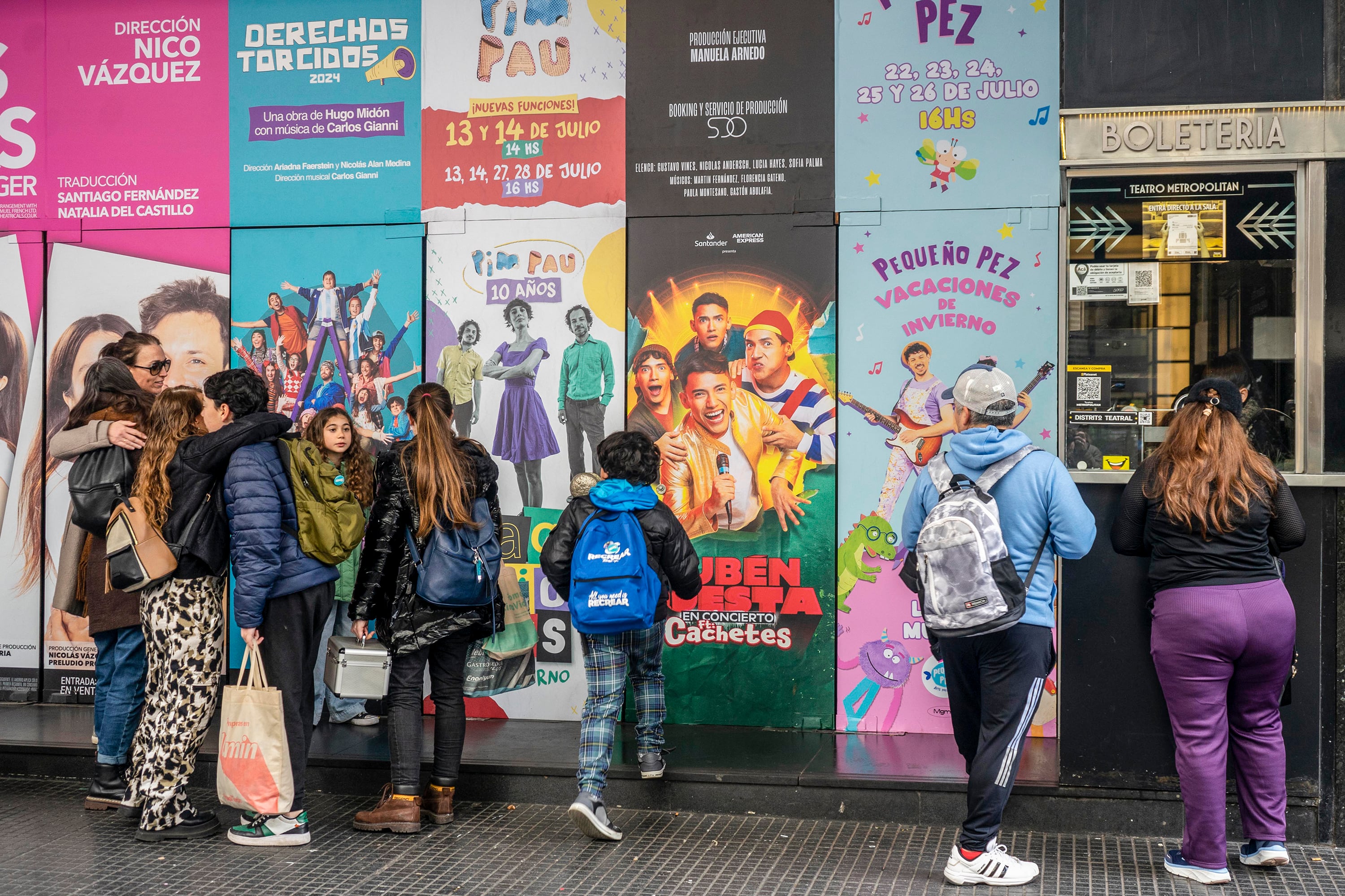 El entretenimiento local fue para muchos la única salida ya que viajar se hizo dificultoso.