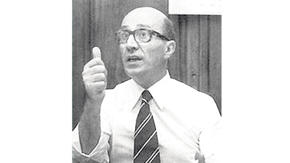 Dante Panzeri, autor de Burguesía y gangsterismo en el deporte; Veiga le dedica un capítulo de su libro.