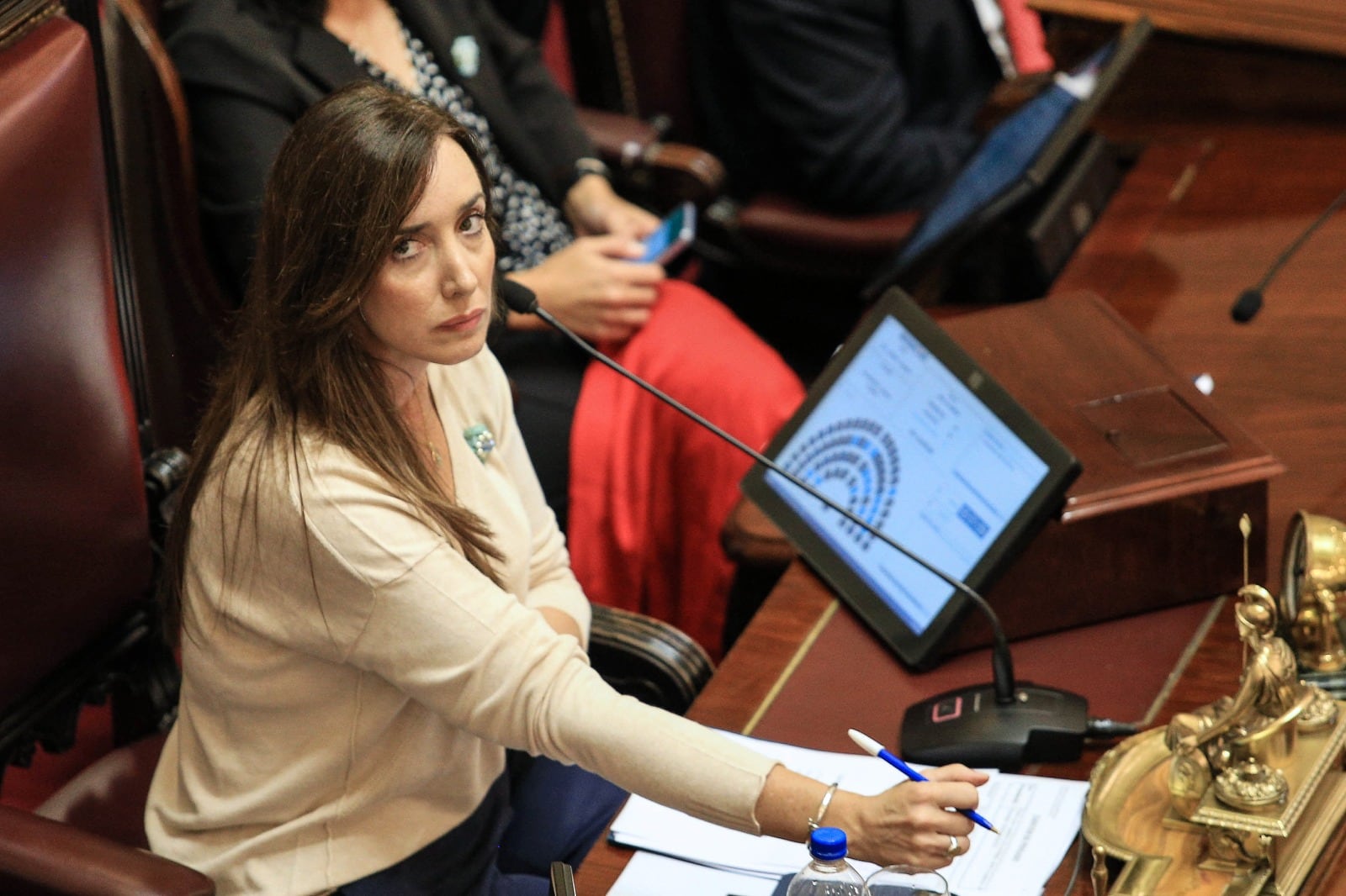 Victoria Villarruel defiende el accionar de los militares durante la dictadura.