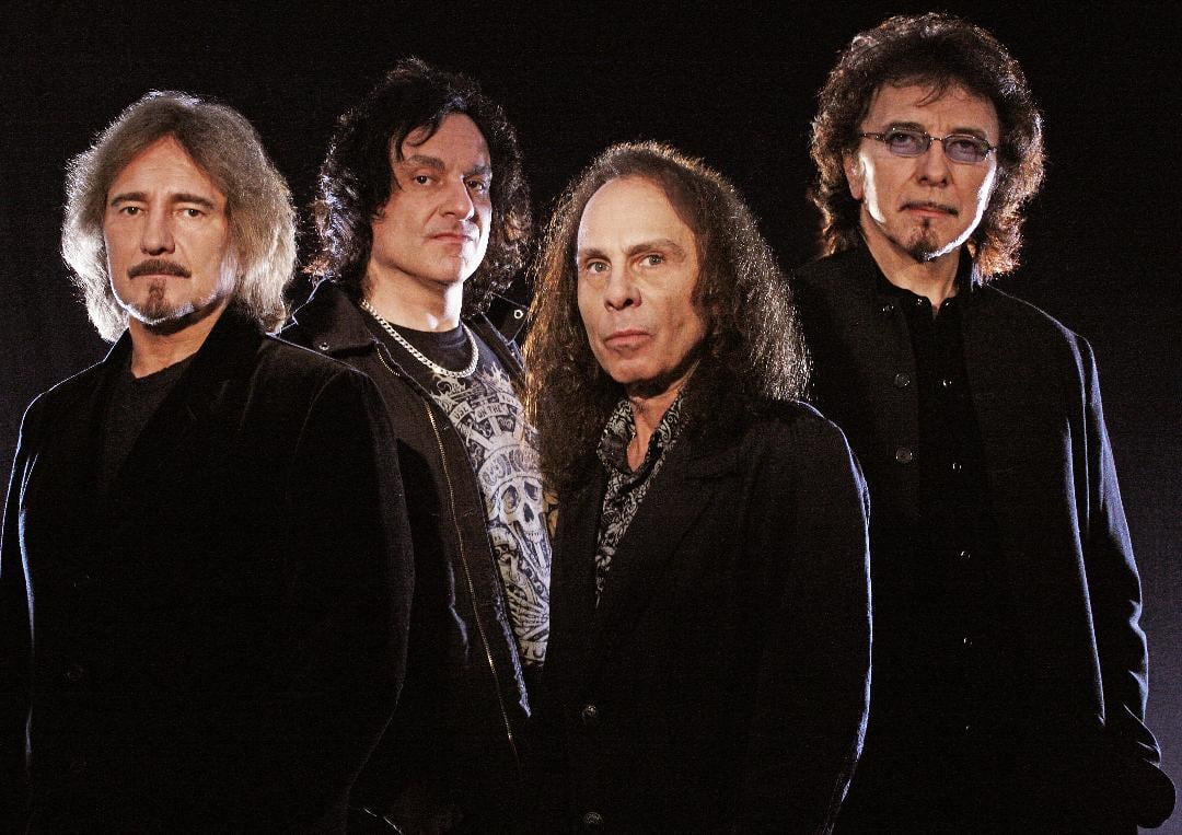 Black Sabbath con Dio, a principios de la década del '80. 