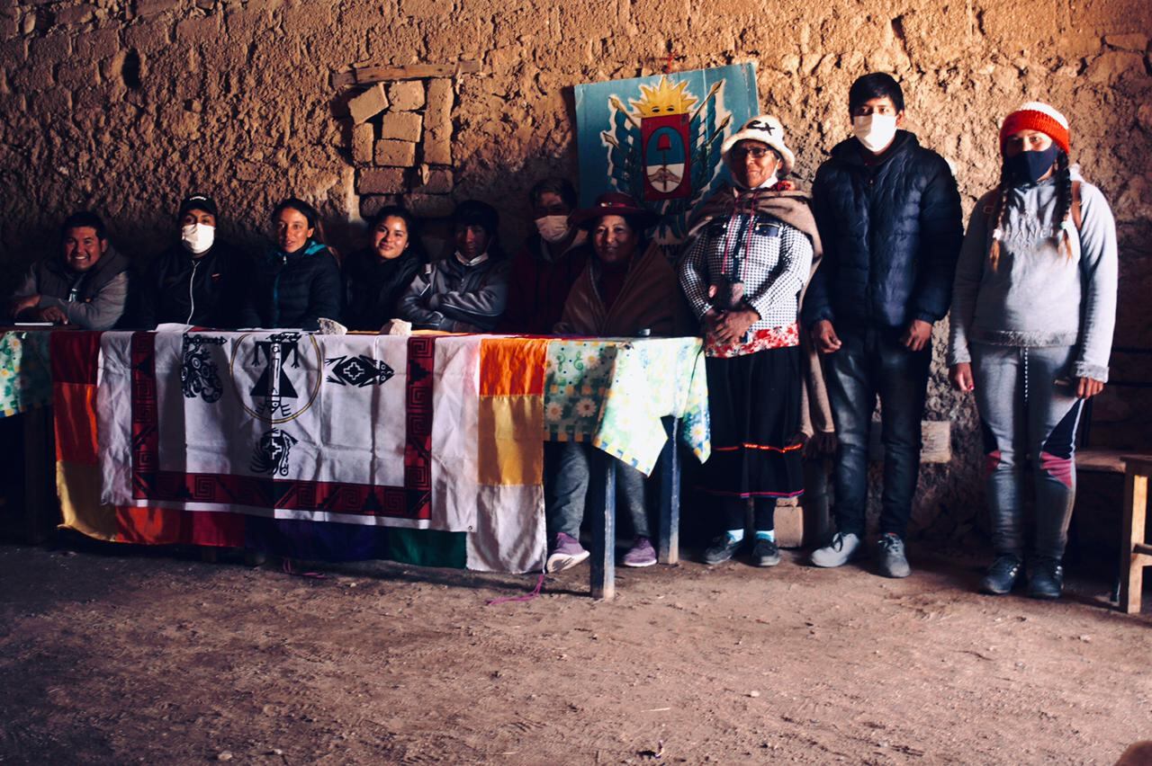 Líderes de la Nación Diaguita de Belén.