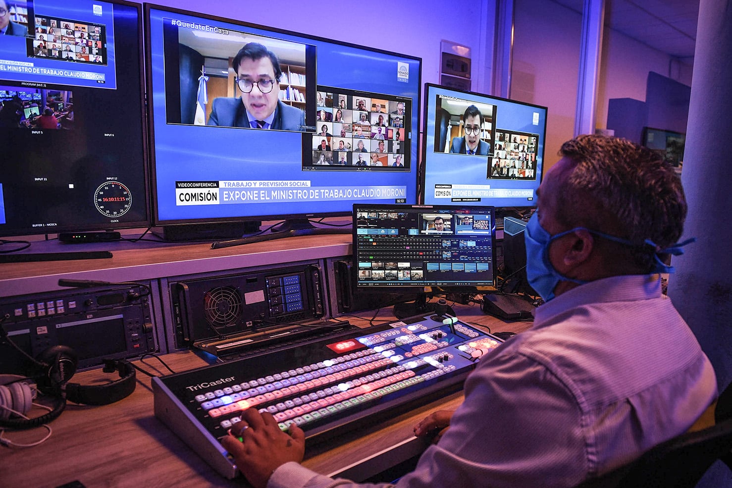 El ministro de Trabajo, Claudio Moroni, expuso ante los diputados. 