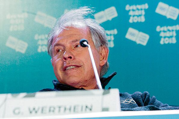 Gerardo Werthein, presidente del COA y jefe del Comité Organizador de los Juegos.