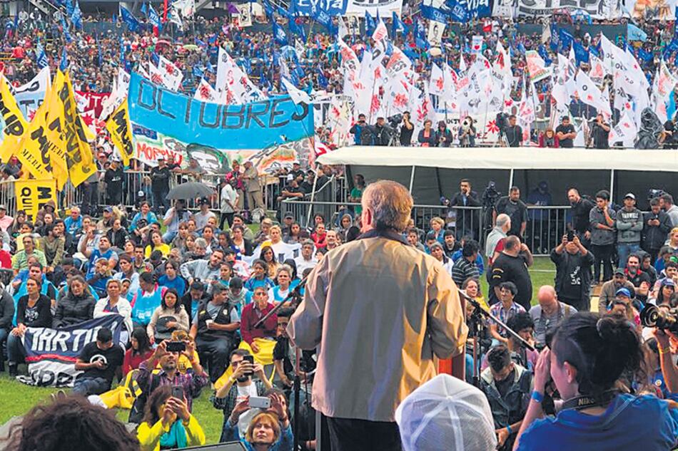 Según los organizadores, hubo 50 mil personas en Atlanta y otras 20 mil quedaron afuera.