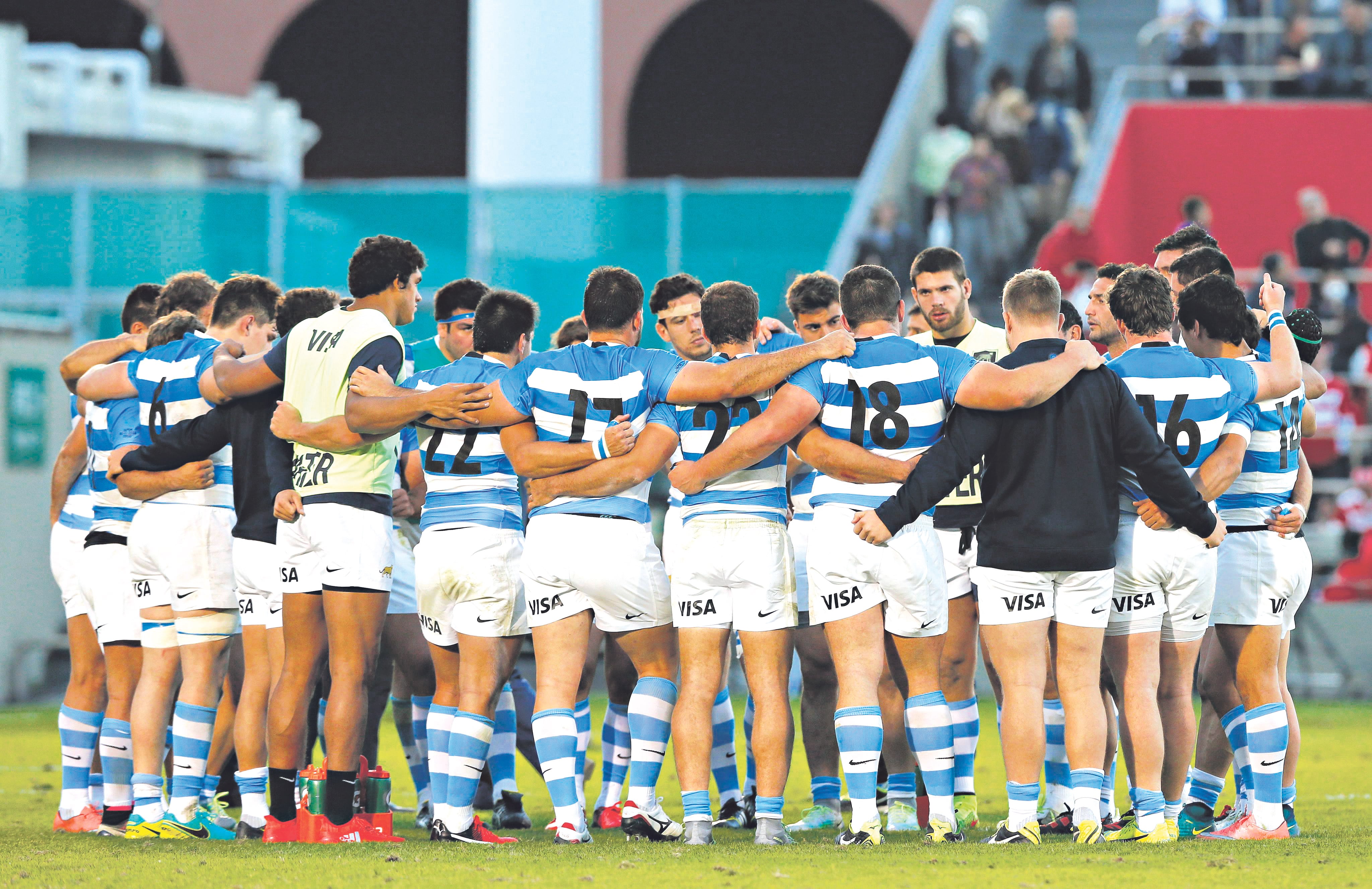 Los Pumas se entrenaron ayer en Cardiff. Después de Gales vendrán Escocia e Inglaterra.