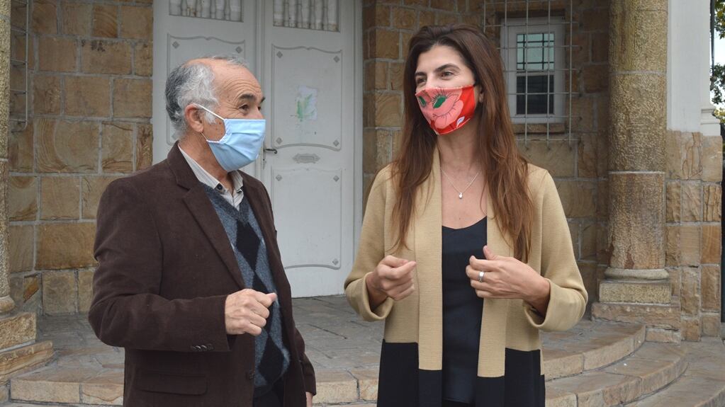 Gilberto Pereyra con Bettina Romero