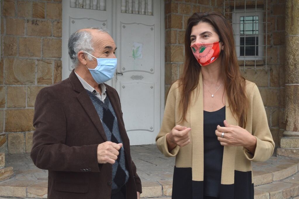 Gilberto Pereyra con Bettina Romero